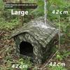 Outdoor Cat Rainproof Nest Waterproof Winter Warm Outdoor Kennel Stray Cat Escape House Closed Sleeping Nest