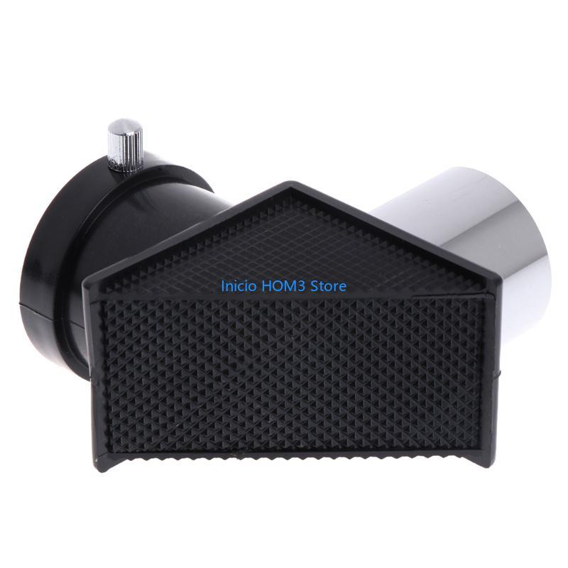 A5YD 1.25 Mirror Erecting90 Degree Diagonal Adapter Erecting Prism Mirror for Telescope Durable- чёрный