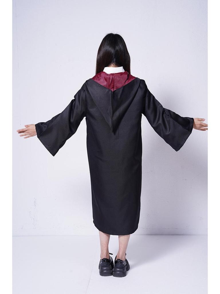 Harry Potter Wizard Robe Cosplay Costume for Kids & Adults - Magic Cloak Cape for Halloween