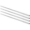 4pcs Outdoor Stainless Steel Collapsible Fire Bellows Blowing Tube Tool Camping Cooking