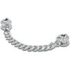 Silver Flat Curve Chain Jibbitz Pack 10017852