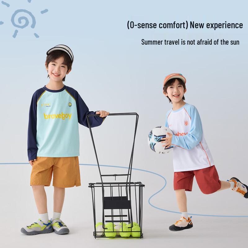 Boy's Lightweight Sun Protection Long Sleeve T-Shirt