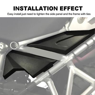 Motorcycle Infill Side Frame Panel Protector Fairing Cover Guard For BMW R1200GS R1250GS GSA Adventure LC GS1200 HP 2013-2025