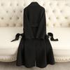 KAISER Women's Double-Faced Pure Wool Long Lapel Coat