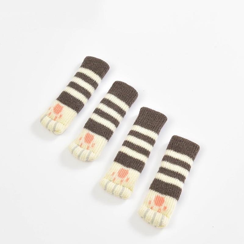 4pcs/lot Anti Slip Mat Bumper Damper Cute Furniture Leg Feet Rug Caps Felt Pads Chair Leg Covers