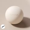 1 Matte Fitness Pilates Yoga Ball, 7.87 Inch Indoor Home Stability Trainer, Soft Workout Hip Thrust Ball, Balance Enhancing Exercise Ball