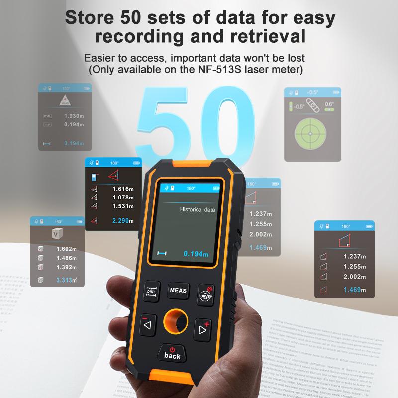 NOYAFA NF-513 Wall Scanner Metal Detector Metal Detector For Detecting Cable Metal In Walls Wood AC Detection Tool Wire Finder