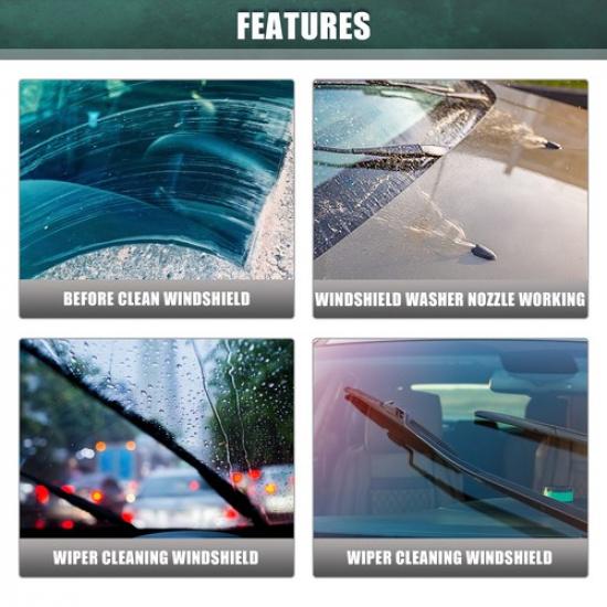 Pack of 2 For Kia Cadenza 2014-2016 Windshield Wiper Washer Nozzle 986302L100