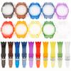 Modification Kit For Casio G-SHOCK GA-2100 GA-2110 GA-B2100 Fluororubber Strap GA2100 Men Bezel Watch Band Bracelet