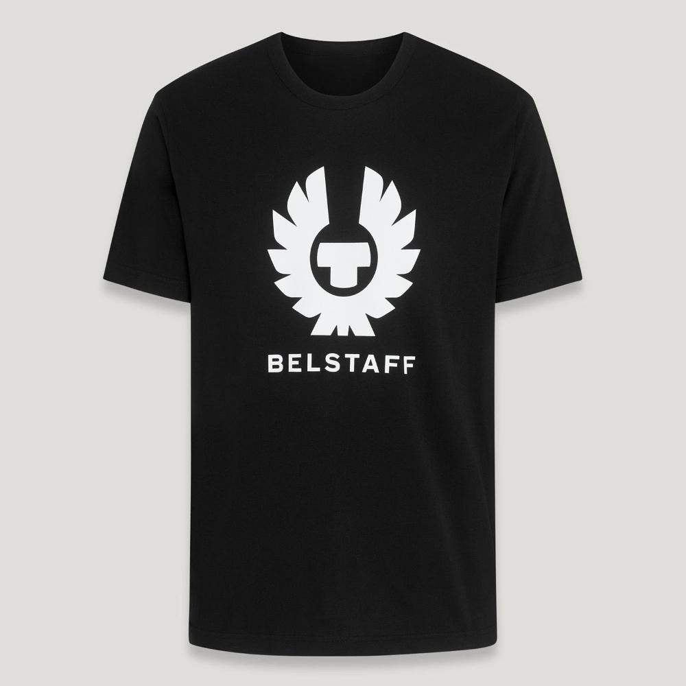

BELSTAFF Летний Бренд Классический Высокое Качество Женский Мужской С Принтом Оверсайз Y2k Короткий Рукав Повседневный Хлопковый Футболка Топы Женская Мужская Одежда S