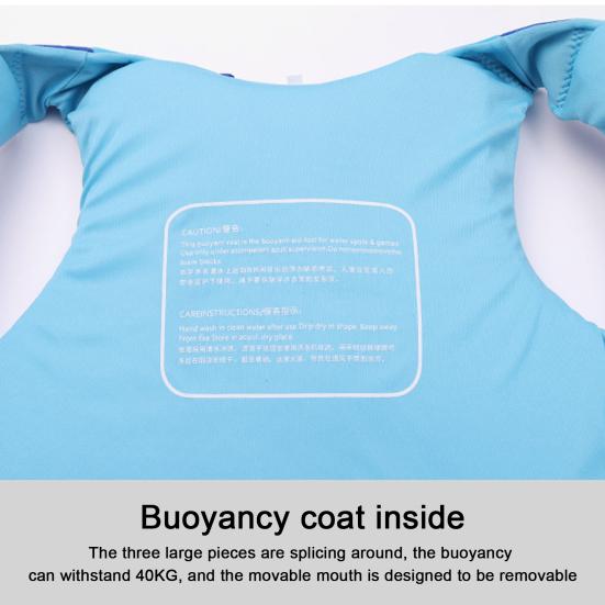 Kids Swim Vest Adjustable Crotch Woven Strap Boys Girls Life Jacket Snorkel Kayaking Boating Drifting Buoyancy Safety Vest Swimming Aid