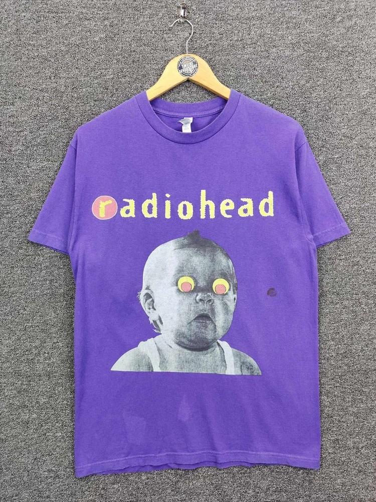 Radiohead Pablo Honey Tour Band Classic Style Unisex Tshirt Reprint KH14856 Unisex T-Shirt XL