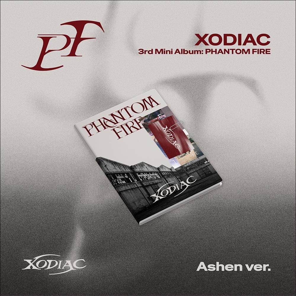 XODIAC 3nd Mini Album PHANTOM FIRE(Ashen Ver. / Obsidian Ver.) + Free Gift