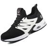 Men's Shoes Safety Shoes Lightweight Sports Casual Air Cushion Shoes Steel Toe Cap Anti Impact Anti Puncture Labor Protection Shoes