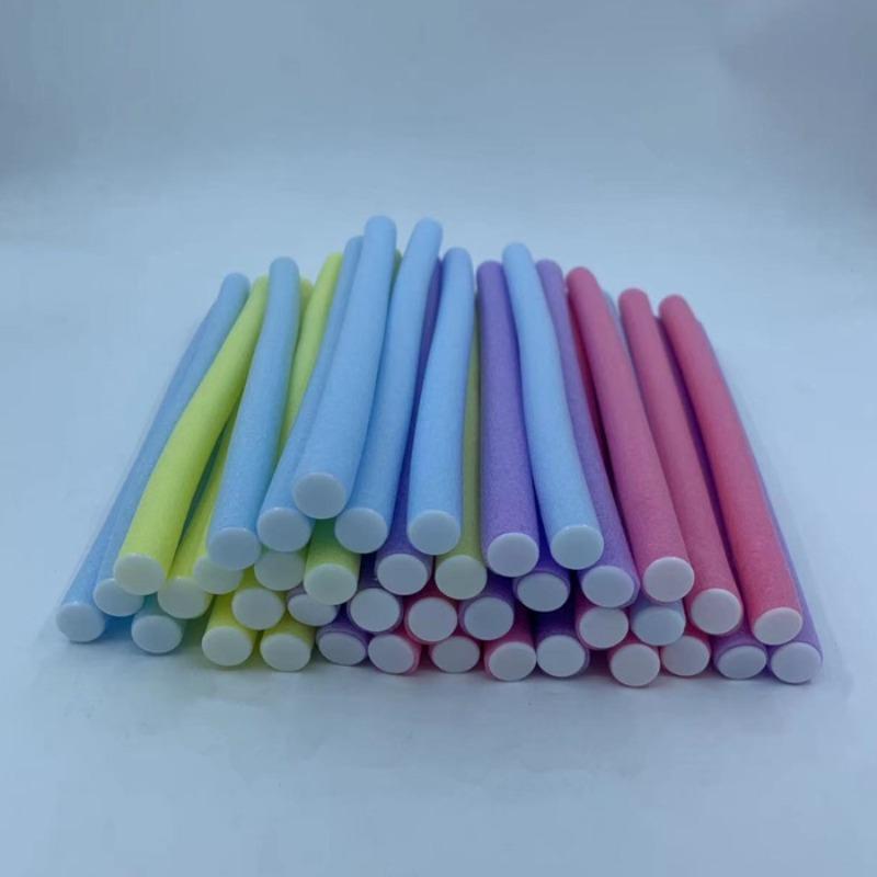 10 buc Bigudiuri Flexibile, Bigudiuri Răsucite, pentru Păr Ondulat, Bucle DIY din Spumă Moale, Instrumente de Coafat, cu Culoare Aleatorie