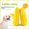 Corn Shape Puppy Dogs Toy   Latex Toy  Squeak Toys  Bite-resistant  Interactive Play Chew Toy  Training Playing Dog Toys  Dog Supplies