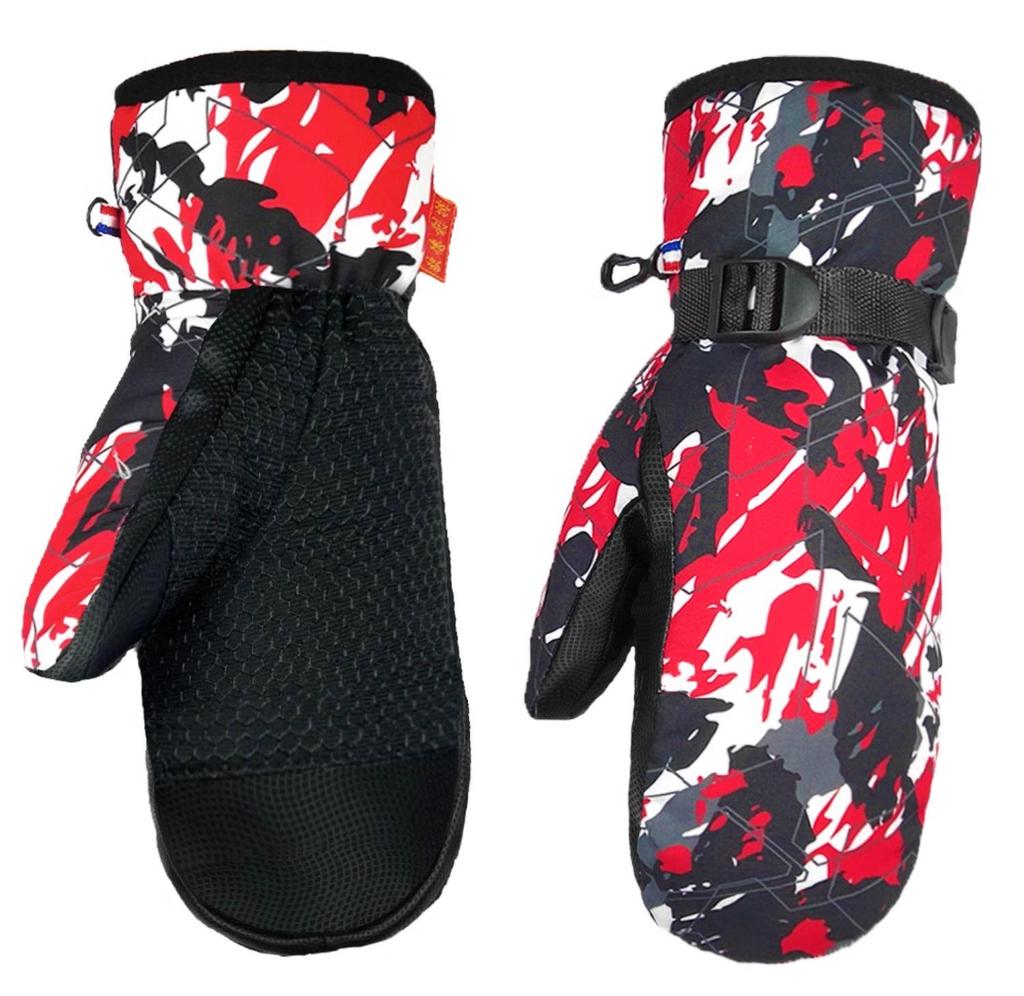 Real Down Winter Touchscreen Ski Gloves for Men & Women – Non-slip, Windproof, Thickened for Warmth.