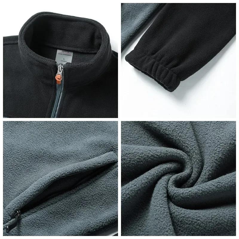 Χειμερινό ανδρικό μπουφάν Polar Fleece Τακτικό μαλακό κέλυφος αντιανεμικό παλτό κάμπινγκ Γυναικεία μόδα Ζευγάρι Ζεστό Harajuku Parka