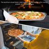 Pizza Spatula Metal Strip Foldable Wooden Handle Nonstick Pizza Spatula for Pizza Oven Pizza Turning Tool Baking Pastry Tool