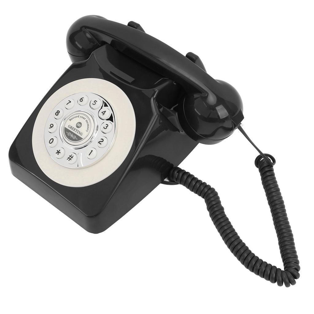 Audio Guest Book Phone Clear Sound Convenient Use Audio Message Recording Telephone for Wedding Event Birthday Party