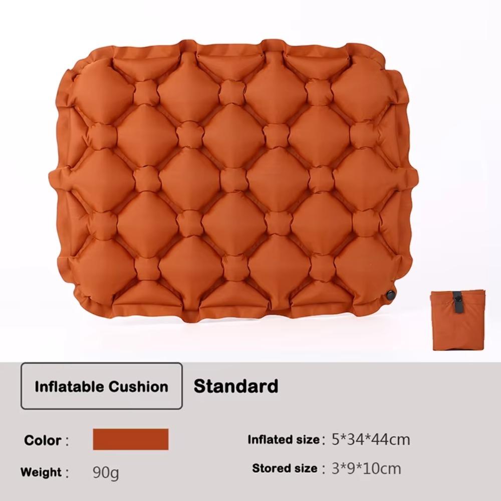 Moisture and Water Resistant Air Sitting Pad Lightweight Chair Cushion Portable Seat Pads  Camping