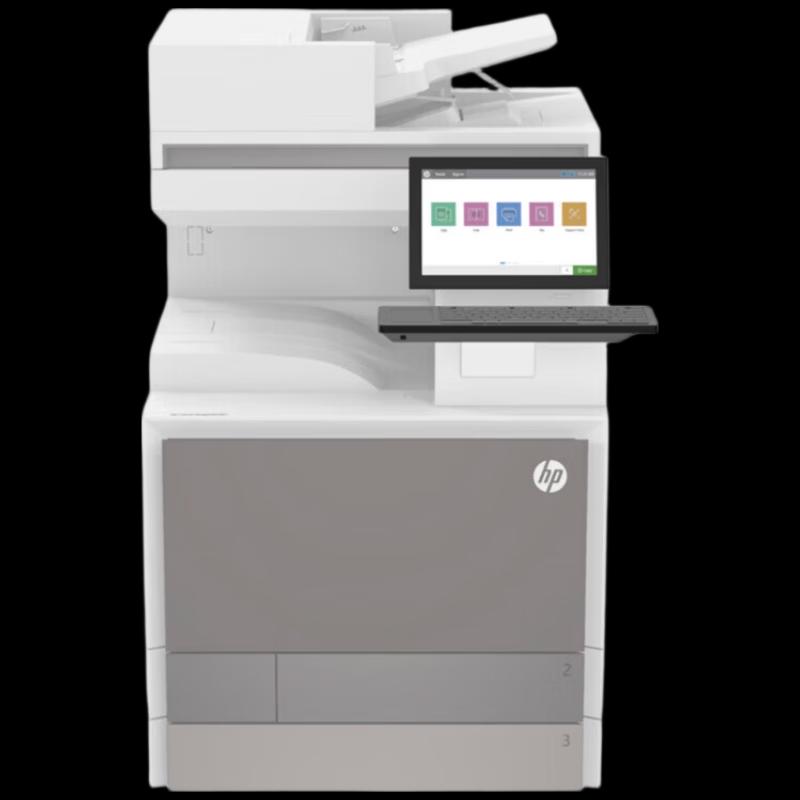 HP Color LaserJet Managed Flow MFP E87740z A3 Multifunction Printer CN plug (adapter included)