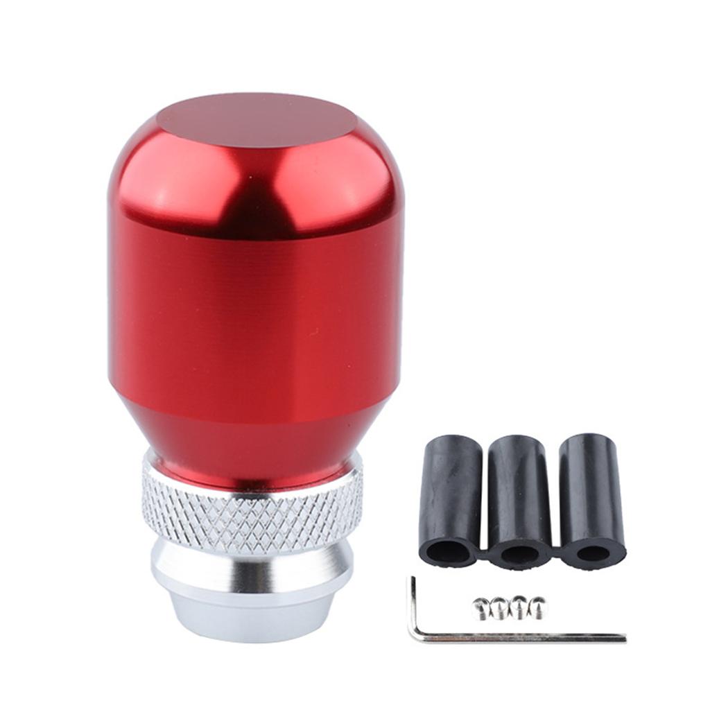 Aluminum Retractable Adjustable Length Shift Knobs, Universal Shift Knob Automatic Manual Vehicles Lever Shift Knobs