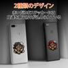 DAIVARNING Car Stickers Daruma 3D Motorcycle Decoration Stickers 2 Colors Total 4 Pieces Set