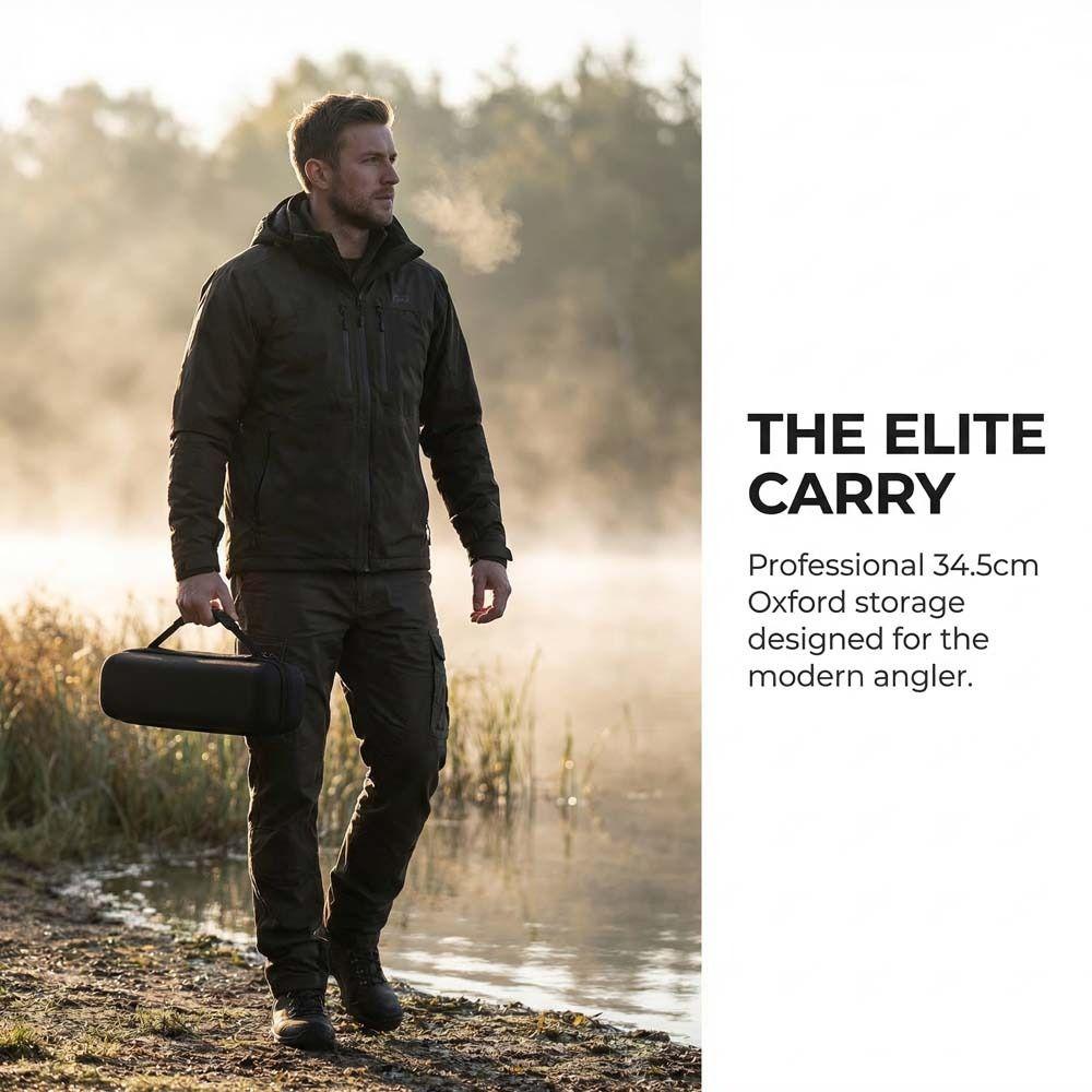 Anti Shock Fishing Tackle Bag Hard Shell Carry Bag for Rod Fishing Rod Bag  Tackle Bag