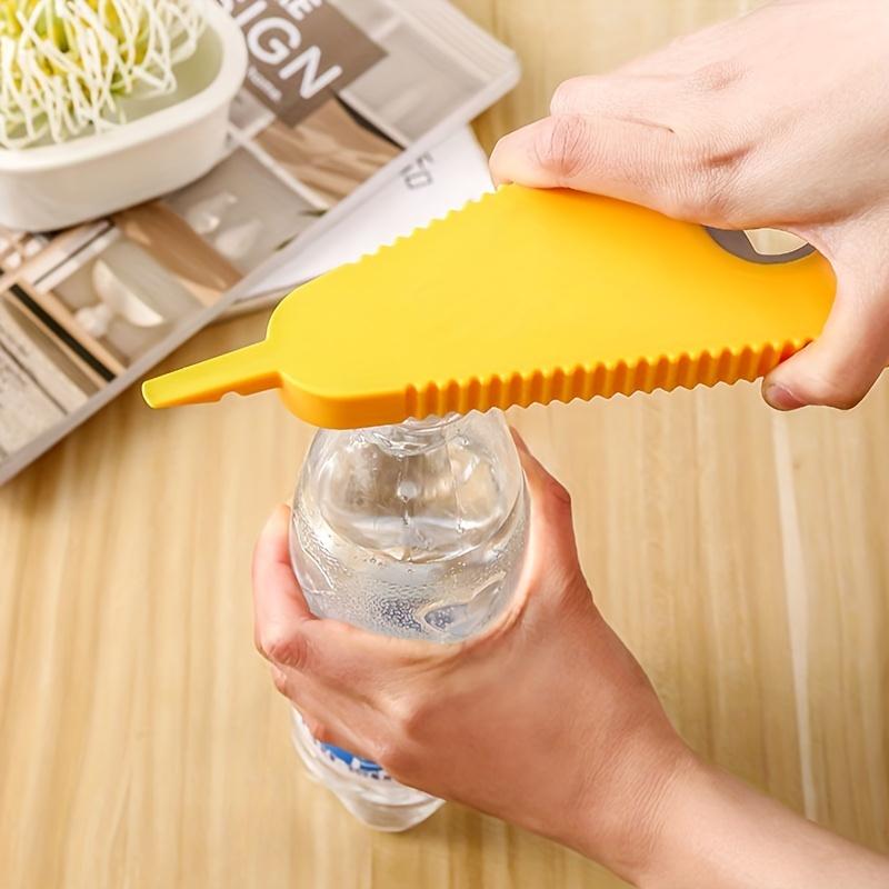 Easy-Grip Multi-Functional Jar & Bottle Opener - Durable Plastic, Perfect for Home and Restaurant Use