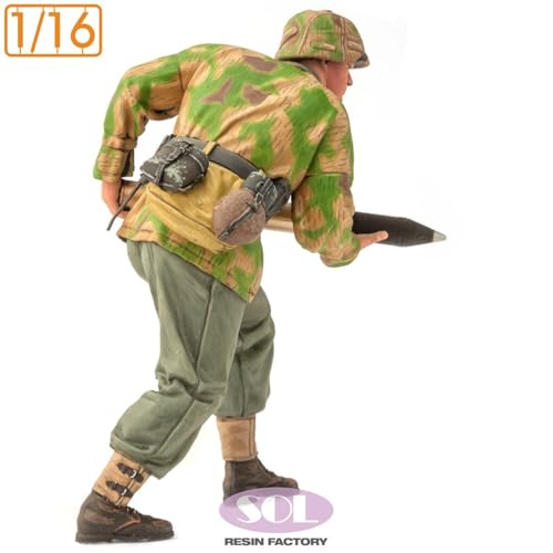 Sol Model 1/16 WWII German Anti-Tank Artillery Loader 1 3D Printer Kit MM887 (Man)