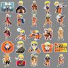 50 Vortex Naruto Graffiti Stickers Personalized Cartoon Japanese Cartoon Naruto Decorative Water Cup Skateboard Stickers