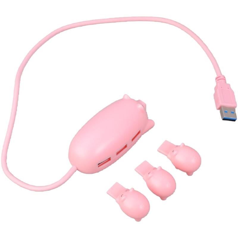 3 in 1 USB2.0 Splitter Cable USB Power Splitter Cable USB2.0 Male to 3 USB Female Splitter Cable Charging Data Transfer 1