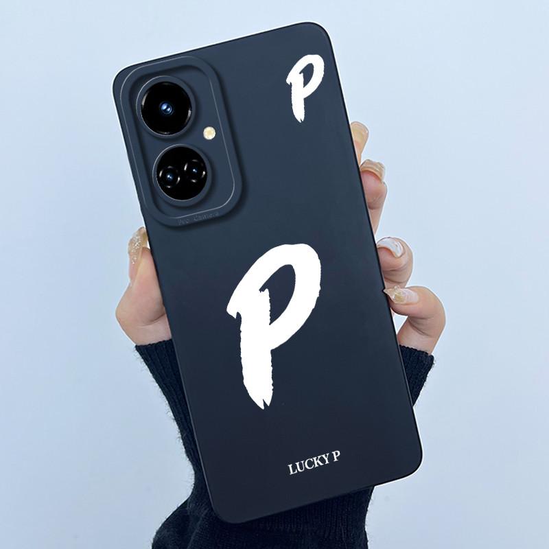 For Tecno Camon 19 Pro Camon19 19Pro Case Cute Letter Shockproof Soft Silicone Back Cover For Tecno Camon 19 Neo CH6i Phone Case