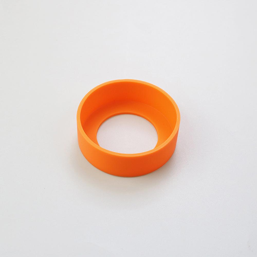 28 Colors 6.0CM Silicone Cup Bottom Cover 60MM Cup Bottom Ring Coaster Sleeve Sheath Wear-resistant Anti-fall Bottom Cover