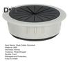 60MM Desk Cable Grommet Petal-Shaped Buckle Wire Hole Cover Home Office Desk Computer PC Cord Management Protection Round Cover Cable Organizer