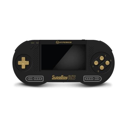 HYPERKIN SUPABOY Black Gold [USB type-C edition] / Super Boy Black Gold Super Famicom SFC/SNES (NTSC/PAL) cartridge compatible portable compatible mac