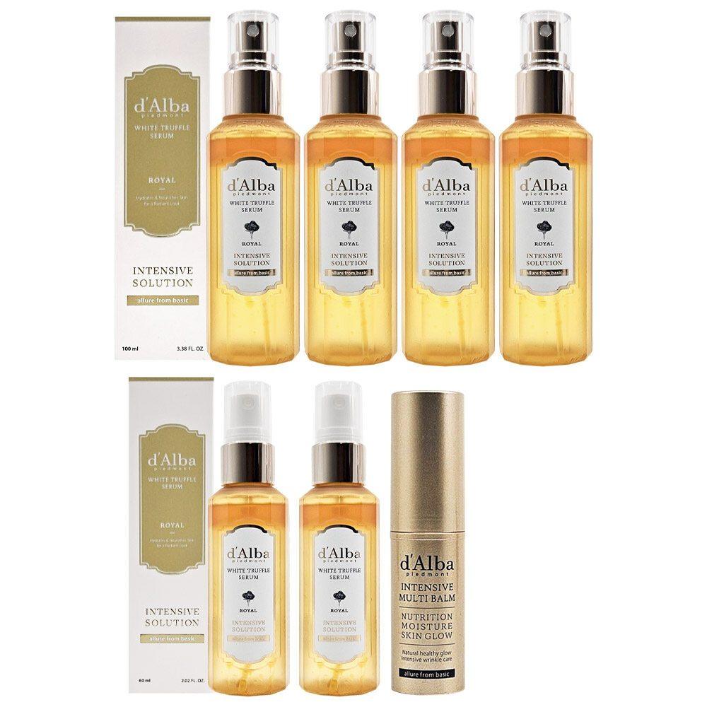 

d Alba Season 5 Royal Mist Serum 4 x 100ml + 2 x 60ml + Multi Balm