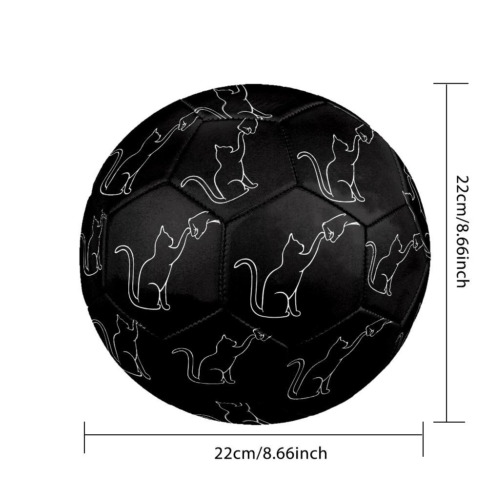 1pc Whimsy Size 5 Soccer Ball Professional Match Training Football Indoor &Outdoor Sports Ball Lightweight Durable C6549