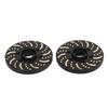 Brass Wheel Weights Brass 6 Hole Wheel Hex Hub Adapter Weight for 1.9in 2.2in Beadlock Wheel Rim