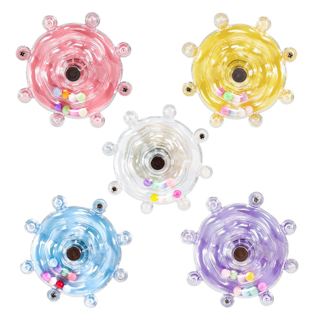 Colorful Rotating Disc Toy for Energetic Pet Birds Conures Lovebirds and Cockatiels to Keep Them Happy and Engaged