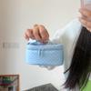 Dot Patterns Storage Bag Portable Large Capacity Pencil Case Double Zipper Cosmetic Bag