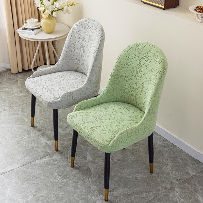Simple Modern Large Semi-circular Arc Pineapple Chair with Armrests Chair Cover Cover Four Seasons Universal Elastic Chair Cover