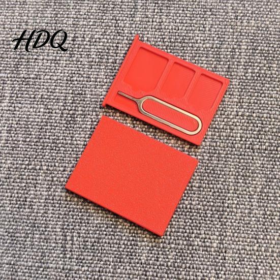 Portable SIM Card Box 2Pcs 3D Printed One-Piece Storage Box Multi-slot Case