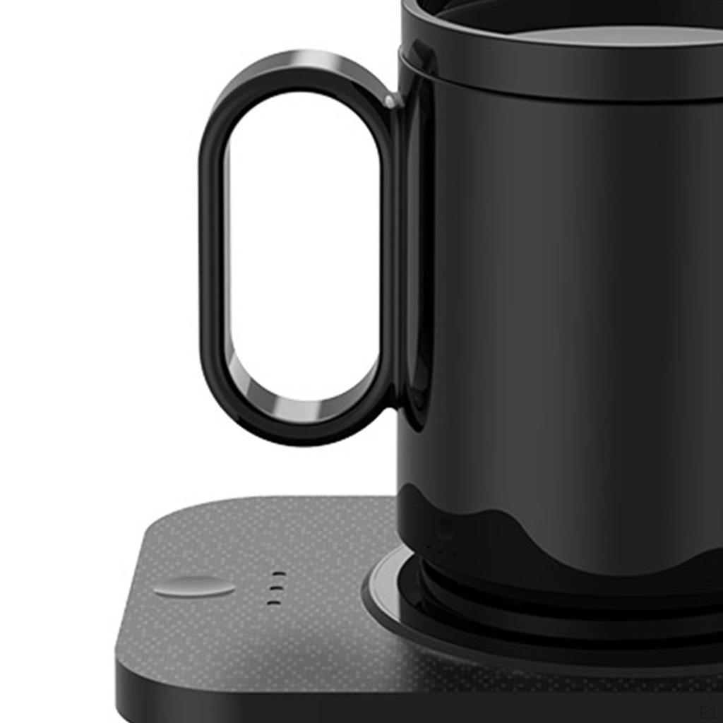 Warmer And Mug Set with Adjustable Temperature Control