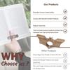 Simple Wooden One Hand Reading Thumb Bookmark School Office Bookmarks Fast Reading Aids Tools Thumb Book Holder Gift
