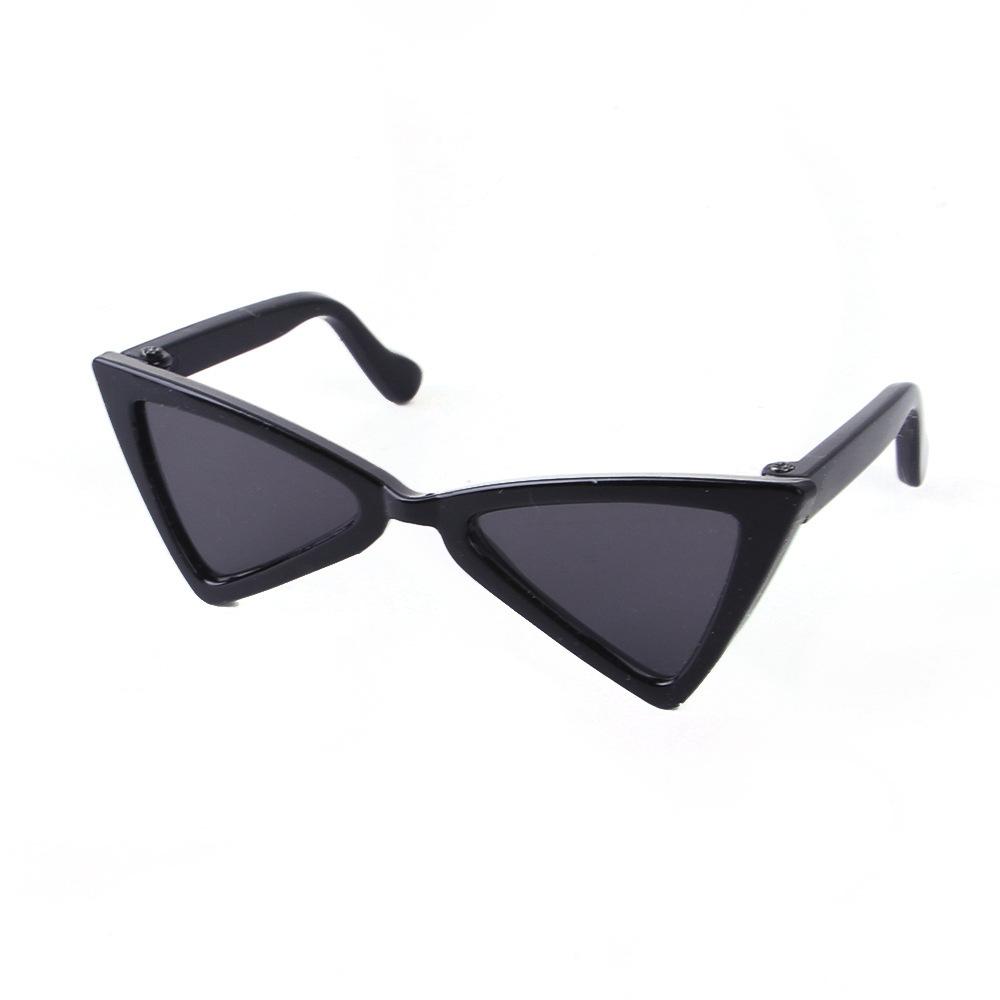 Vintage Triangular Pet Cat Sunglasses Pet Products for Small Dogs Kitten Puppy Cat Accessories Reflection Eyewear Glasses