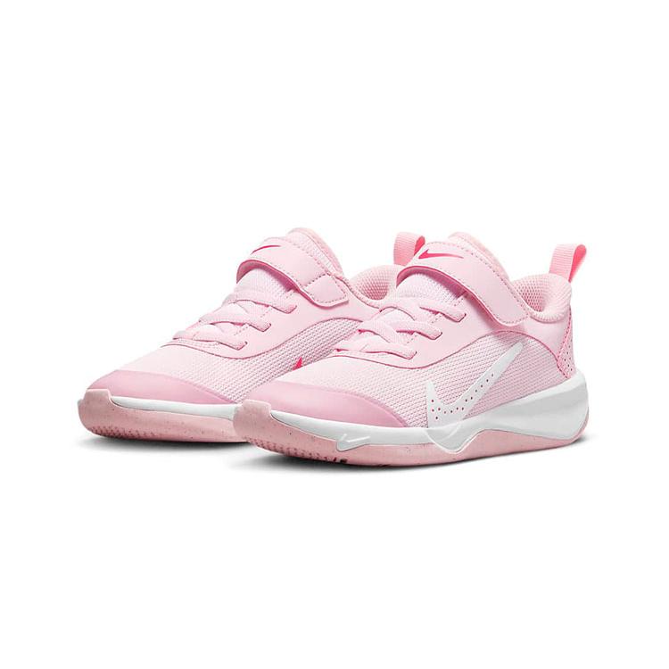Nike Slip Resistant Abrasion Resistant Low top Kids Lifestyle Shoes White Pink Kids' DM9026-600