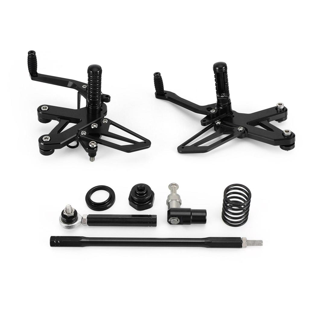 Artudatech Aluminum Rear Sets Footpegs Footrest For Kawasaki Ninja ZX-25R ZX25R 2020-2021