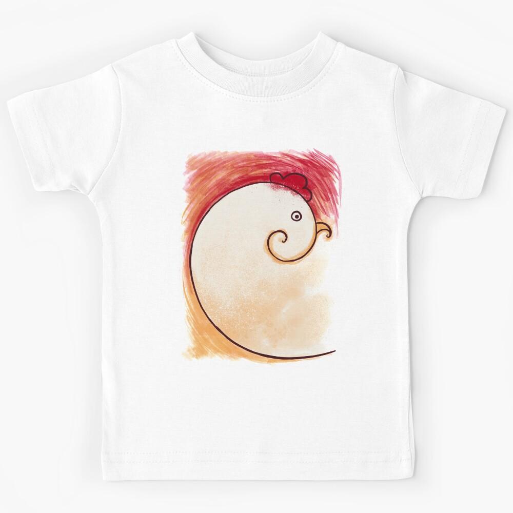 Fibonacci Chicken Kids T-Shirt 110